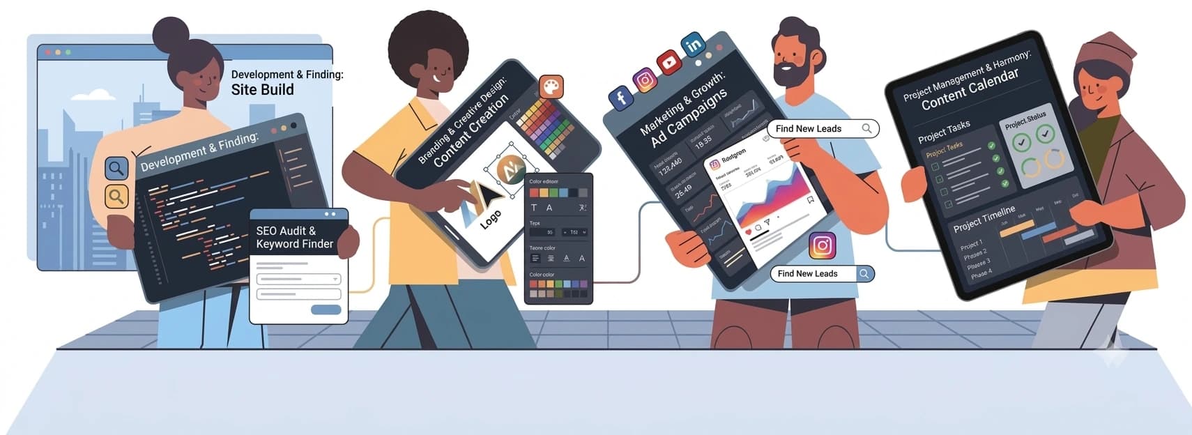 Kanpix — websites, apps and digital products built end to end